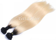 Miękkie, gładkie, kolorowe, ombre przedłużanie włosów, 12 - 30 cali Prosto Remy Hair Weave