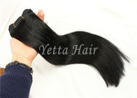 Elegancki Prosty Remy Hair Weave, Prawdziwe Dziewicze Brazylijskie Włosy Bez Zapachu