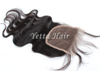 Free Parting / Mid Parting Lace Top Zamknięcie Remy Hair, Body Wave Brazilian Virgin Hair