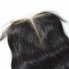 Free Middle 3 Część Lace Top Zamknięcie 120% brazylijski Virgin Hair Ciało Fala zamknięcia
