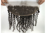 Peruwiański Raw Nieprzetworzone Virgin Human Hair Weave / Jerry Curly Hair Extensions
