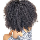 1B Afro Kinky Curly 100% Brazylijski Dziewiczy Włosy Bouncy I Miękkie Z Elastycznością