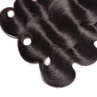 Natural Color 100% Virgin Brazilian Faliste włosy / 8 cali - 40 cali wiązki splotu