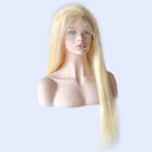 613 Kolorów blond Silky Prosto Pełne koronkowe peruki do włosów dla pięknych ladys