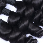 Natural Color Loose Wave Hair Malezyjski Virgin Hair Extensions Pełny Cuticle Wyrównany