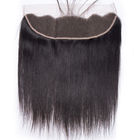 8&amp;#39;&amp;#39;Indian Straight Bundles Z Zamknięciem Virgin Hair Extensions Real Human Hair