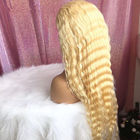 Deep Wave 100% Peruwiański Ombre Ludzkie przedłużanie włosów 613 # Blond kolor dla pań