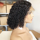 10% 100% brazylijskie pełne koronkowe peruki z ludzkich włosów Naturalna linia włosów Głęboka fala