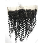 Pakiet czarnych kręconych włosów Nieprzetworzone dziewicze peruwiańskie przedłużanie włosów ludzkich