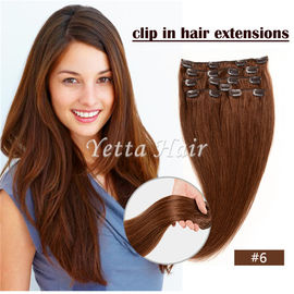 Prostota Pre Bonded Keratyna Przedłużanie włosów / Clip In Hair Weave Color 6 #