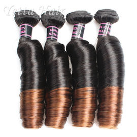 Trwałe piękno 16 cali Indian Virgin Hair Extensions Two Tone Colour