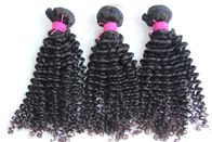 Full Cuticles Kinky Curly Brazylijski przedłużanie włosów dla czarnych kobiet