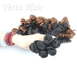 Klasy 9A Indian Funmi Human Hair, Beauty Curly Remy Przedłużanie włosów