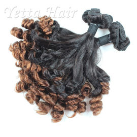Klasy 9A Indian Funmi Human Hair, Beauty Curly Remy Przedłużanie włosów