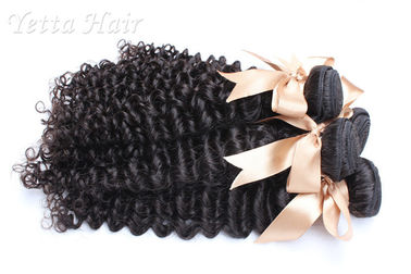Perwersyjne splot Mongolian Curly Virgin Hair Extensions No Terrible Smell