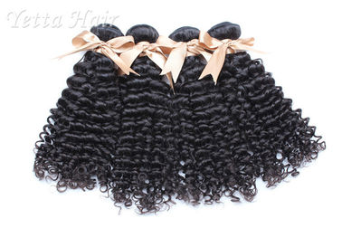 Perwersyjne splot Mongolian Curly Virgin Hair Extensions No Terrible Smell