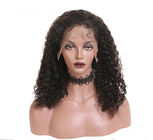 Ludzkie peruki brazylijskie perwersyjne, kręcone, długie, z przodu, dla Black Lady