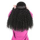100% Curly Peruwiański Virgin Hair Extensions / Black Women Kinky Curly Bundles