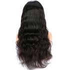 100% naturalne peruki ludzkie włosy koronki przodu / peruki długie włosy dla czarnych kobiet