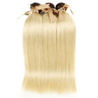 1b / 613 Brazylijskie wiązki do prostowania włosów z zamknięciem Złoty kolor