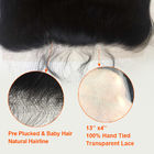 13 X 4 przezroczyste koronki 100% brazylijskie przedłużanie włosów dla młodej dziewczyny