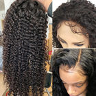 6A Przezroczyste koronkowe peruki z ludzkich włosów Deep Wave Curly
